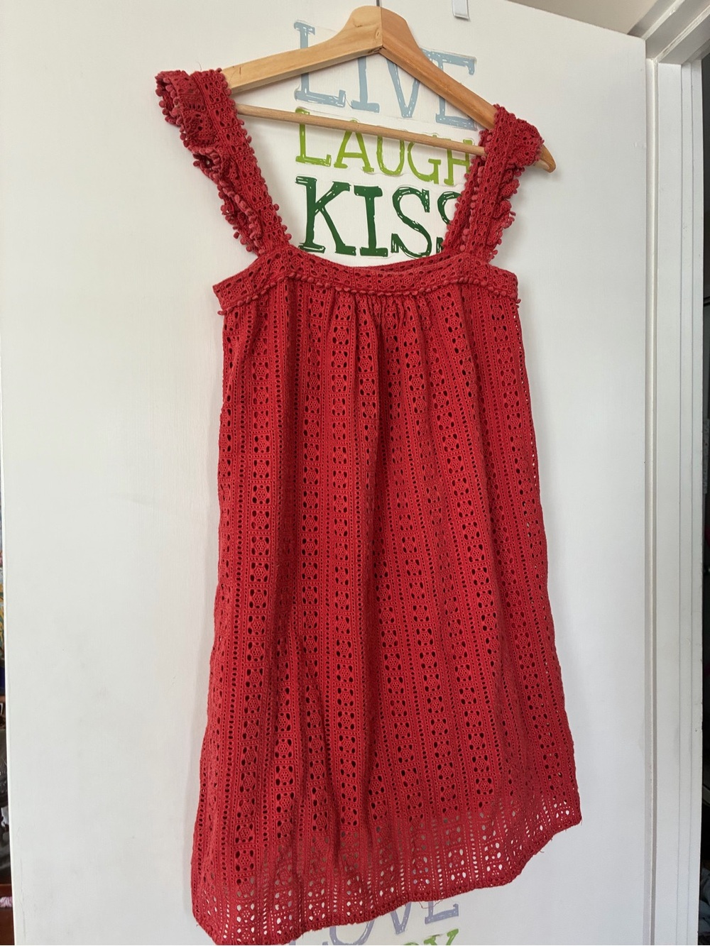 Sezane Red/Orange dress